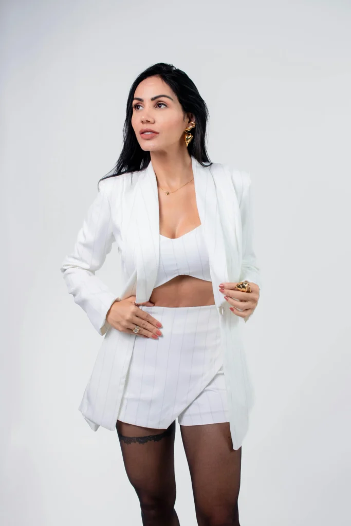 Blazer with Shorts Outfit